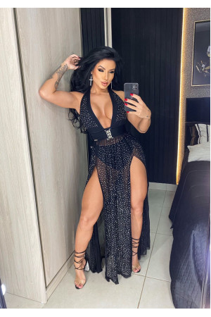 Vestido Hot Tule